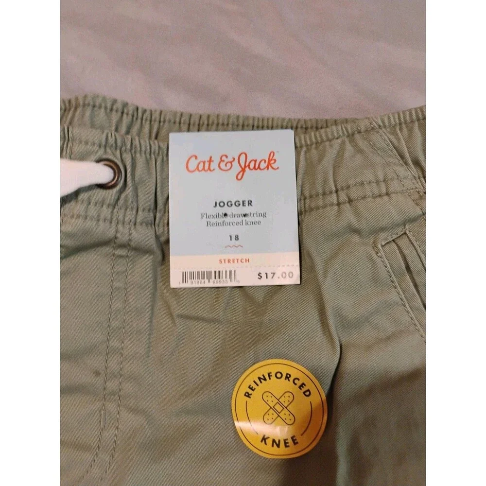 Cat & Jack Jogger Size 18 Stretch Boys